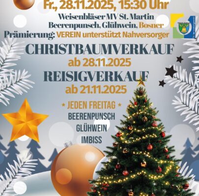 Adventaktion des Kaufhauses Mayr / St. Martin-Karlsbach