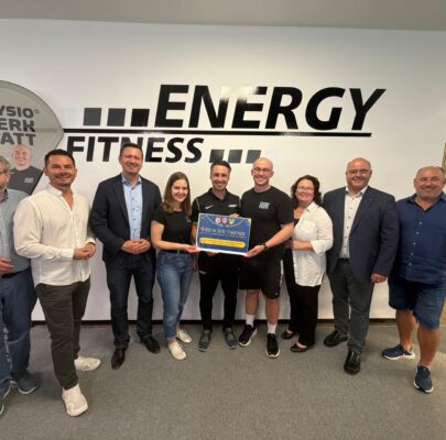 Sportlich motivierte „Wirtschaftsrunde“ im EnergyFitness-Studio und in der Physiowerkstatt