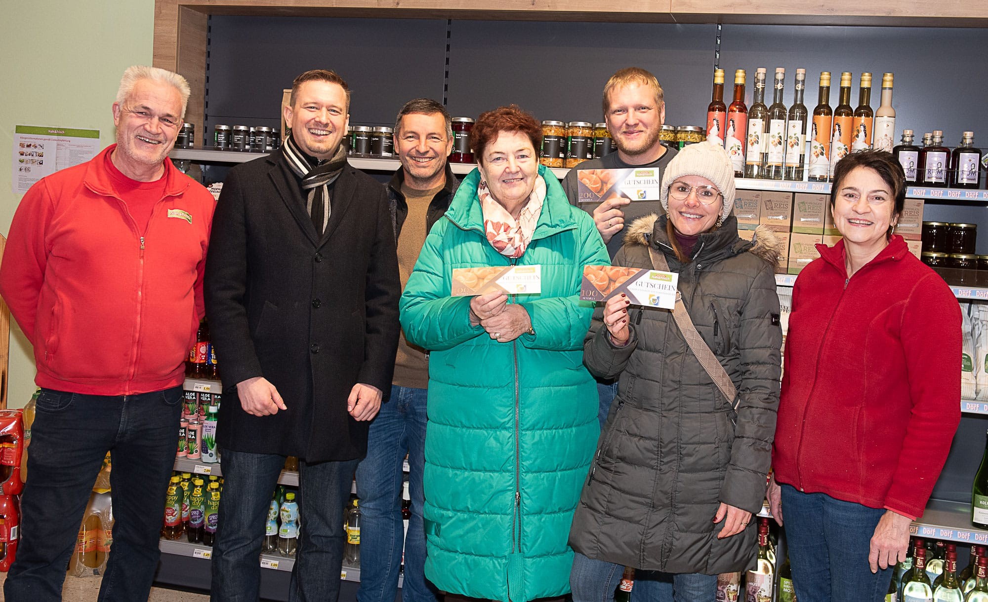 Große Prämierung im Kaufhaus Mayr bei diesjähriger Adventaktion für Vereine