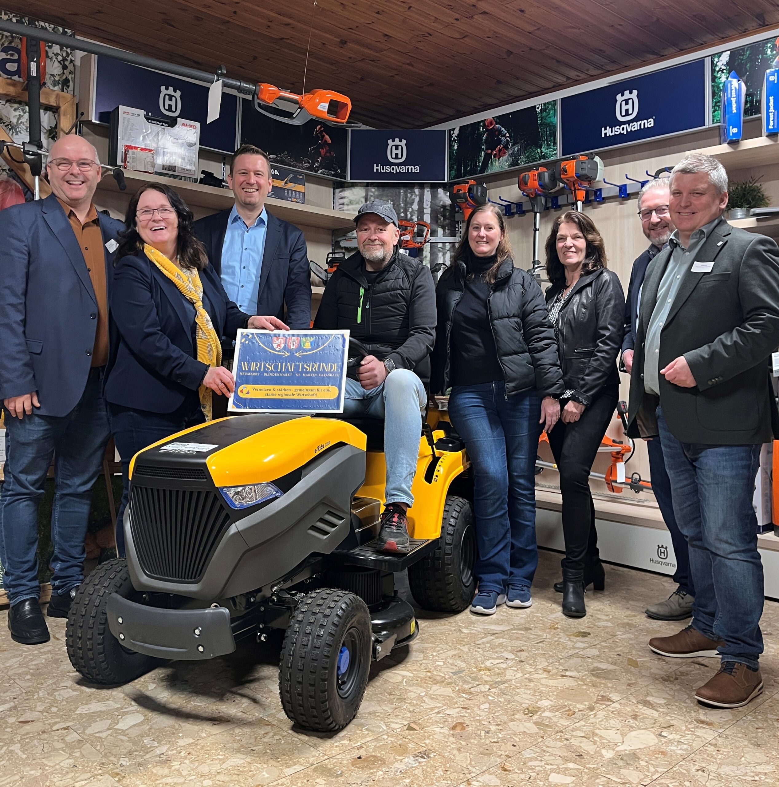 Informative „Wirtschaftsrunde“ bei Fa. Wischenbart in St. Martin-Karlsbach